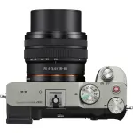 Sony Alpha 7C Full-Frame Mirrorless Camera with 28-60mm Lens – Silver