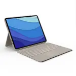 Logitech - Combo Touch Keyboard Folio for Apple iPad Pro 12.9" (5th & 6th Gen) - Sand (920-010119)