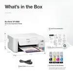 Epson EcoTank ET-2800 Wireless All-in-One Supertank Printer – White