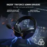 Razer Barracuda X (2022) Wireless Gaming Headset – PC, PS5, PS4, Switch, Mobile, Black