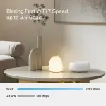 TP-Link - Deco BE3600 Dual-Band WiFi 7 Mesh System 3-Pack - White (Deco BE3600(3-Pack))