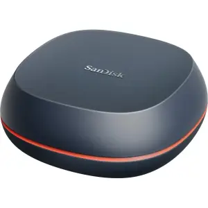 SanDisk - 8TB Desk Drive USB Type-C Desktop External SSD - Black (SDSSDT40-8T00-NA25)