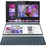 Lenovo Yoga Book 9i – 13.3" Dual OLED, Ultra 7, 16GB, 1TB SSD – Tidal Teal