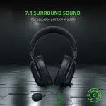 Razer BlackShark V2 X Wired Headset for PC & Consoles – Black