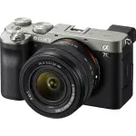 Sony Alpha 7C Full-Frame Mirrorless Camera with 28-60mm Lens – Silver