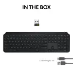 Logitech MX Keys S Wireless Scissor Keyboard for PC & Mac – Black
