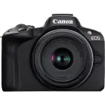 Canon - EOS R50 4K Video Mirrorless Camera 2 Lens Kit - Black