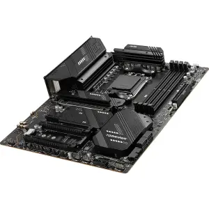 MSI - MAG X670E TOMAHAWK WIFI (Socket AM5) AMD X670 ATX DDR5 Wi-Fi 6E Motherboard - Black (MAG X670E TOMAHAWK WIFI)
