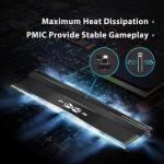 Silicon Power 32GB Zenith 6000 MHz DDR5 Desktop Memory Kit (2 x 16GB, Black)