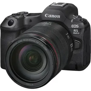 Canon EOS R5 Mark II Mirrorless Camera with RF 24-105mm F4 L IS USM Lens – Black