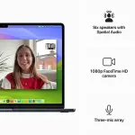 Apple - MacBook Air 15-inch Laptop - M3 chip Built for Apple Intelligence - Midnight (MRYV3LL/A)