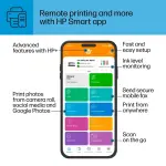 HP OfficeJet 8015e Wireless All-in-One Printer - White