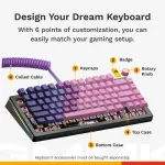 Glorious - GMMK 3 PRO 75% Wired Mechanical Linear Switch Gaming Keyboard with Hot-swappable Switches - Black (GLO-KB-G3-PRO75-PB-FOX-W-B-US)