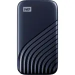 WD - My Passport 1TB External -USB Type-C Portable SSD - Blue (WDBAGF0010BBL-WESN)