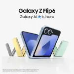 Samsung - Galaxy Z Flip6 256GB (Unlocked) - Silver Shadow (SM-F741UZSAXAA)