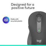 Logitech Signature M650 L Wireless Optical Mouse with Silent Clicks – Graphite