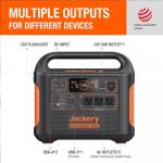 Jackery Explorer 1500 Portable Power Station - 1800W Output/3600W Peak, Push Start Battery Generator for Outdoors and Camping