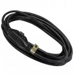 HDX 15 ft. 16/3 Light Duty Indoor/Outdoor Extension Cord, Black