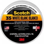 Scotch 0.75 in. x 66 ft. x 7 mil #35 Electrical Tape, White