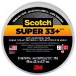 Scotch Super 33+ 3/4 in. x 66 ft. x 0.007 in. Vinyl Electrical Tape, Black