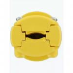 Leviton 15 Amp 125-Volt 3-Wire Plug, Yellow