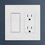 Leviton Decora Edge 15 Amp Tamper-Resistant Duplex Outlet, 10-Pack, White