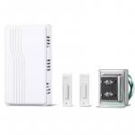 Defiant Wired Contractor Doorbell Kit with 2 Wired Push Buttons, White