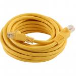 Commercial Electric 15 ft. CAT5e UTP Ethernet Cable, Yellow