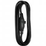 HDX 8 ft. 16/3 Light Duty Indoor/Outdoor Extension Cord, Black