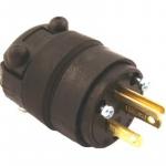 Leviton 15 Amp 125-Volt Rubber Grounding Plug