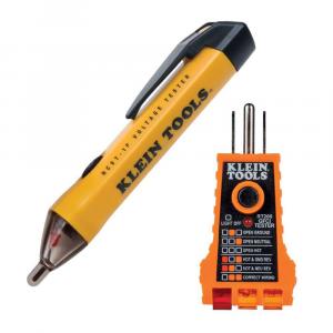 Klein ToolsDigital Non-Contact Voltage and GFCI Receptacle Test Kit