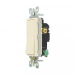 Leviton Decora 15 Amp 3-Way Switch, Light Almond