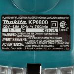 Makita 6.5 Amp 3-1/4 in. Corded Handheld Planer Kit with Blade Set, Hard Case