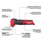 Milwaukee (Tool-Only) M12 FUEL 12V Lithium-Ion Cordless Oscillating Multi-Tool (2526-20)