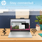 HP 14" Laptop, Intel Quad-Core, 16GB RAM, 128GB Storage, HD Display, Win11 Home, Silver
