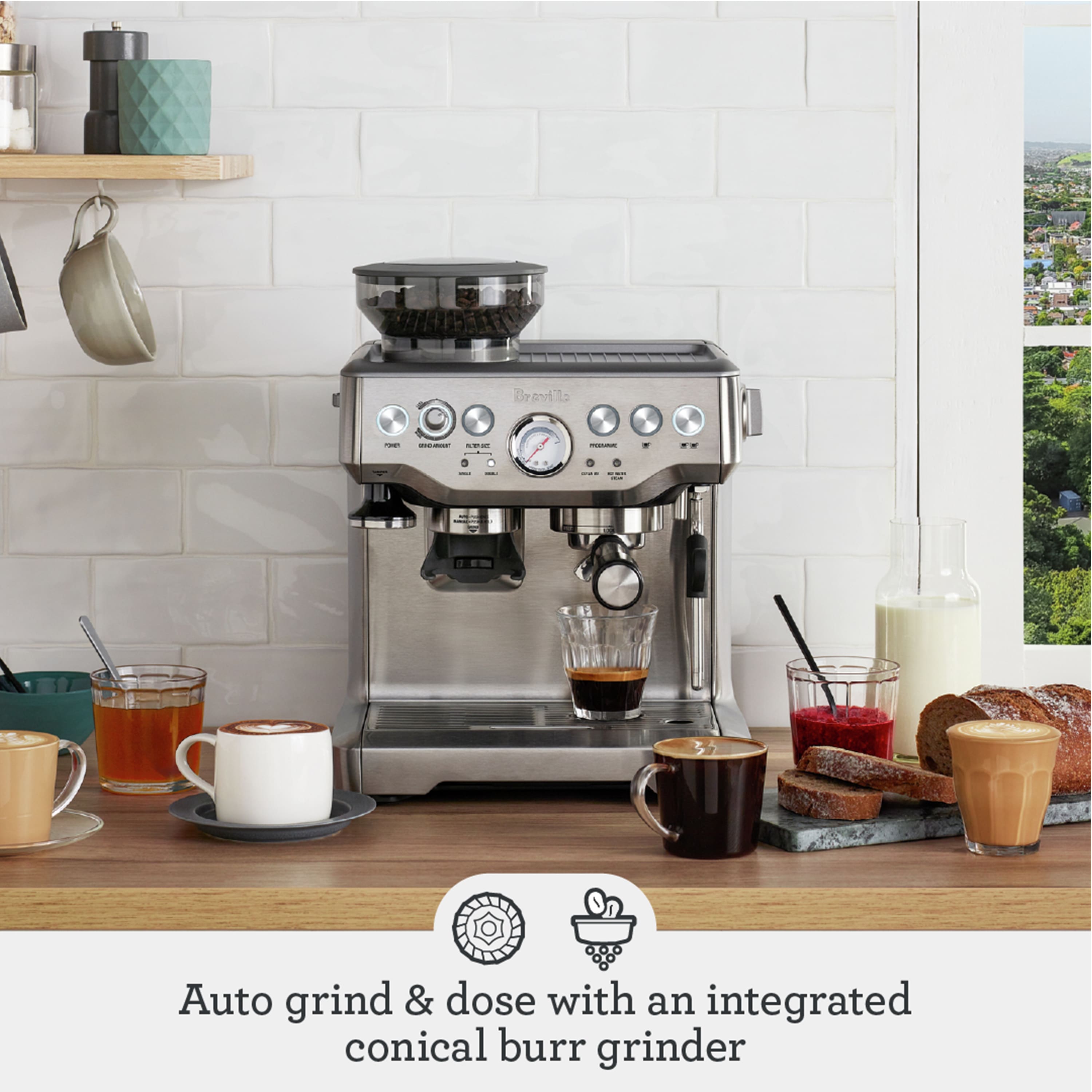 Breville - the Barista Express Espresso Machine - Image 2