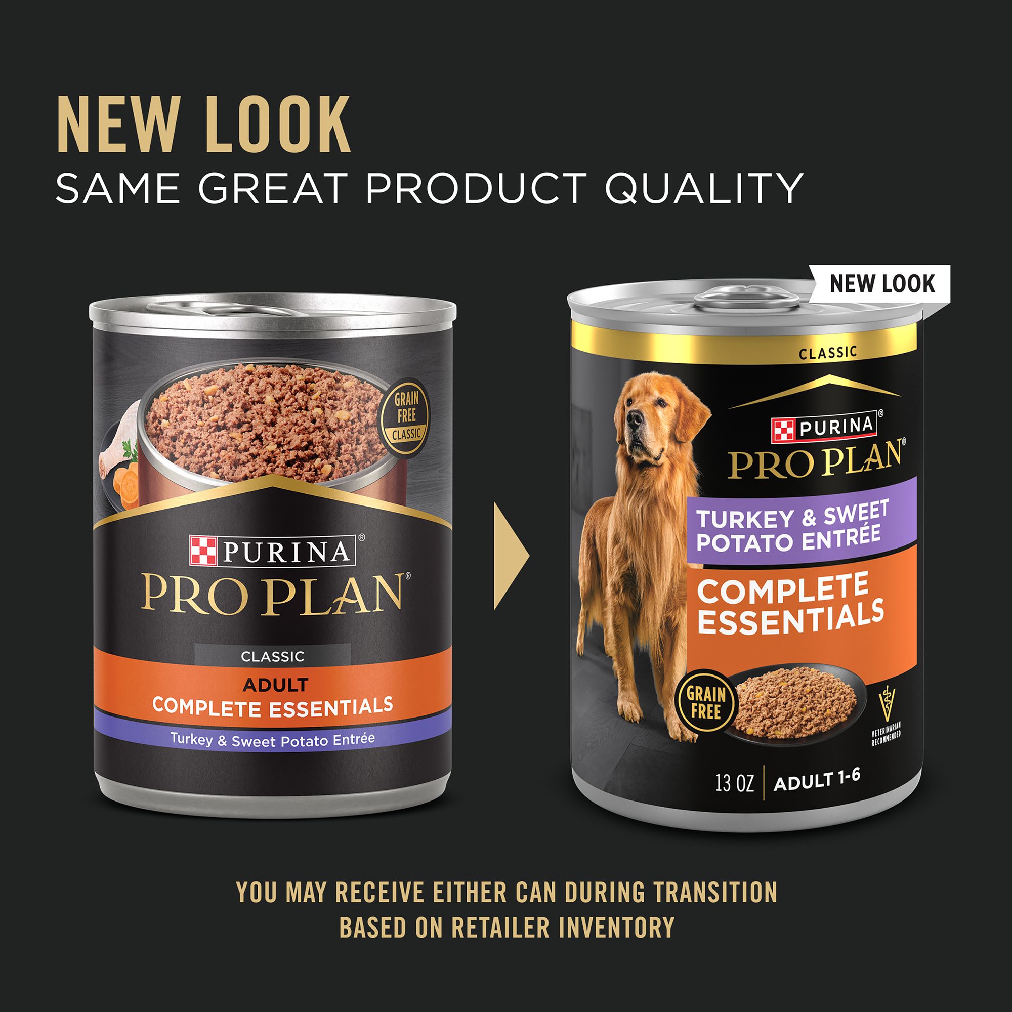 Purina Pro Plan Complete Essentials Grain-Free Adult Wet Dog Food – Turkey & Sweet Potato - Image 3