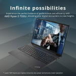Lenovo ThinkPad E16 Gen 1 16" Business Laptop, Ryzen 5 7530U, 24GB RAM, 512GB SSD, Windows 11 Pro