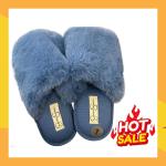 Jessica Simpson Sleepwear Slippers Blue Size 7