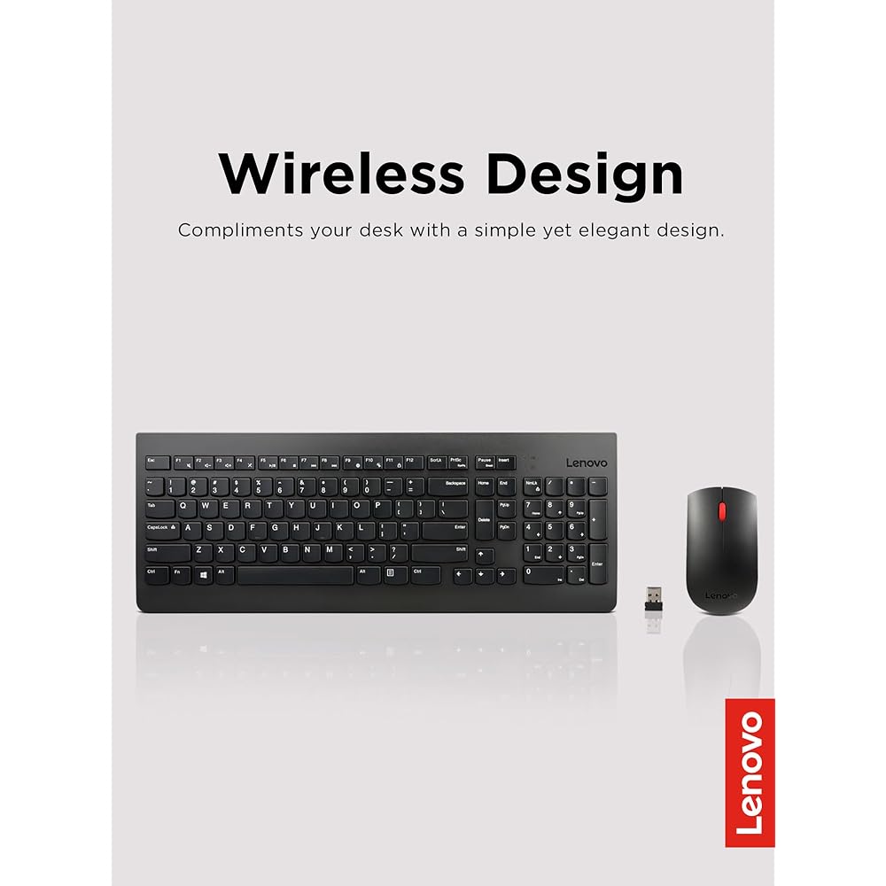 Lenovo 510 Wireless Keyboard & Mouse Set - Image 2