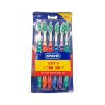 Oral-B Toothbrush Cavity Defense 1-2-3 6 /Pack