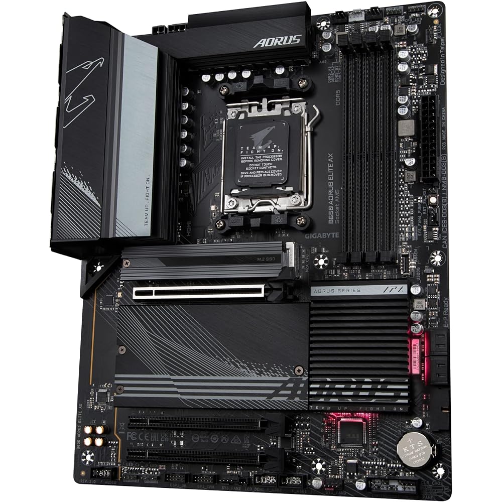 GIGABYTE B650 AORUS Elite AX AMD B650 ATX Motherboard - Image 4