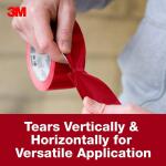 3M 1.88 in. x 55 yds. Red Duct Tape (3955-RD​)