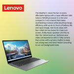 Lenovo IdeaPad 1, 15.6" FHD, Intel Dual Core, 8GB RAM, 128GB SSD + 128GB eMMC, Win11 Home
