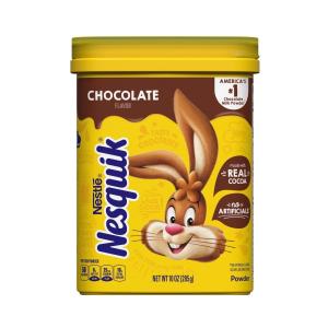 Nesquik 10oz Chocolate Flavor Powder Drink Mix Canister Chocolate