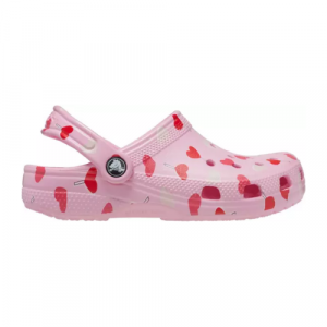 Crocs Kids' Classic Valentine's Day Clog Flamingo Pink