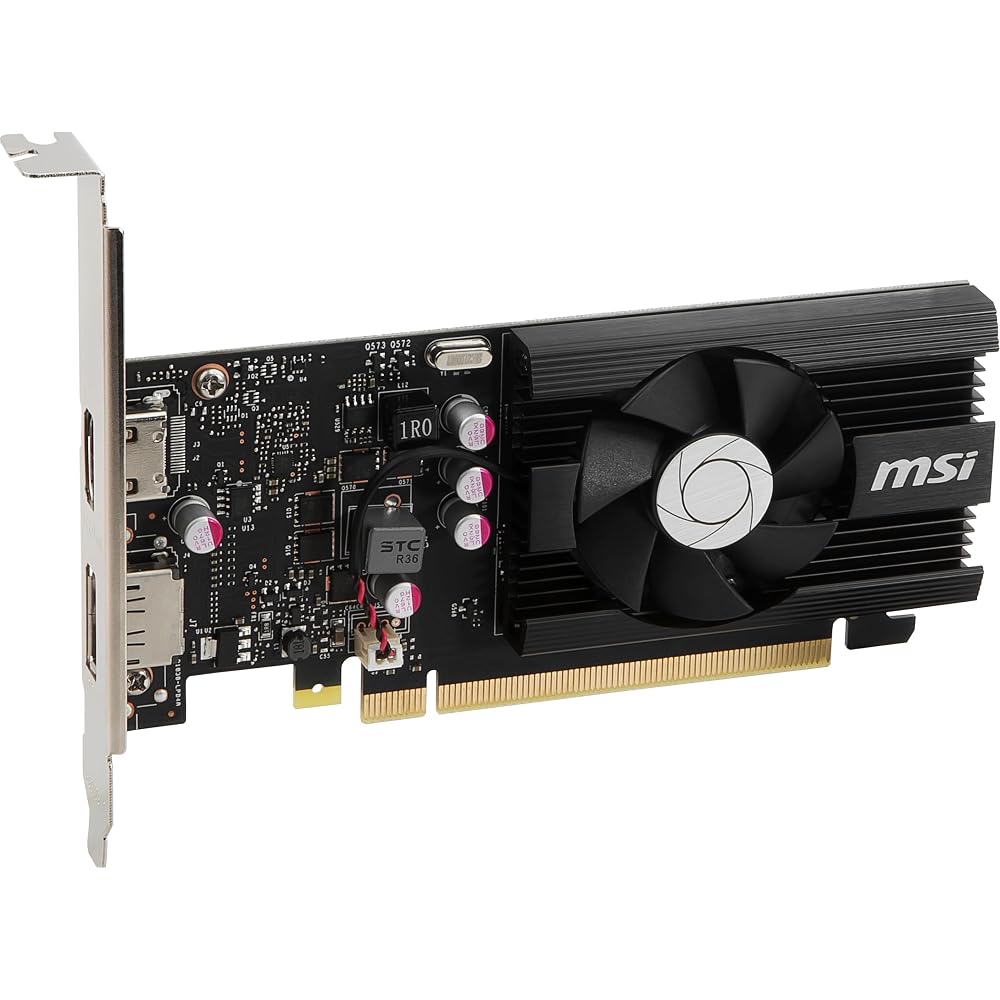 MSI Gaming GeForce GT 1030 4GB DDR4 64-bit Graphics Card - Image 3