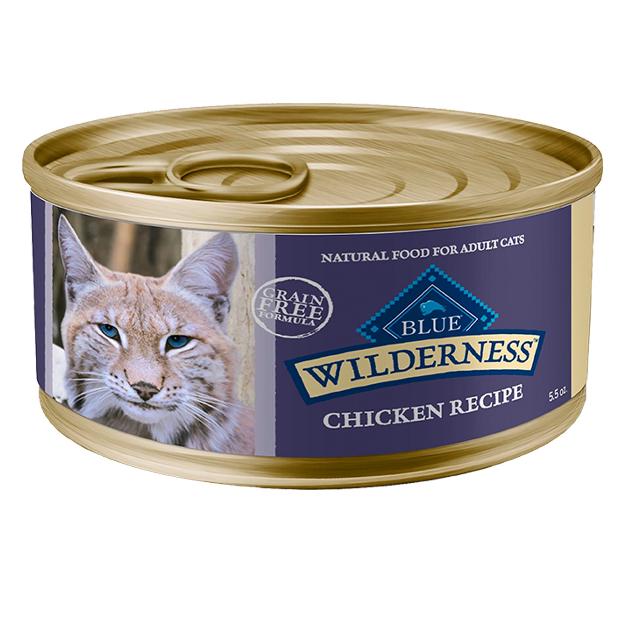 Blue Buffalo® Wilderness&trade;  Adult Wet Cat Food - Grain Free, Pate, - Chicken