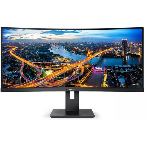 Philips 34" 346B1C Curved 21:9 USB Type-C Docking LCD Monitor - Image 2