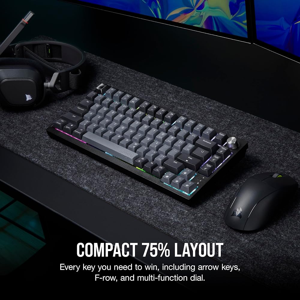 Corsair K65 Plus Wireless 75% RGB Mechanical Gaming Keyboard - Image 3